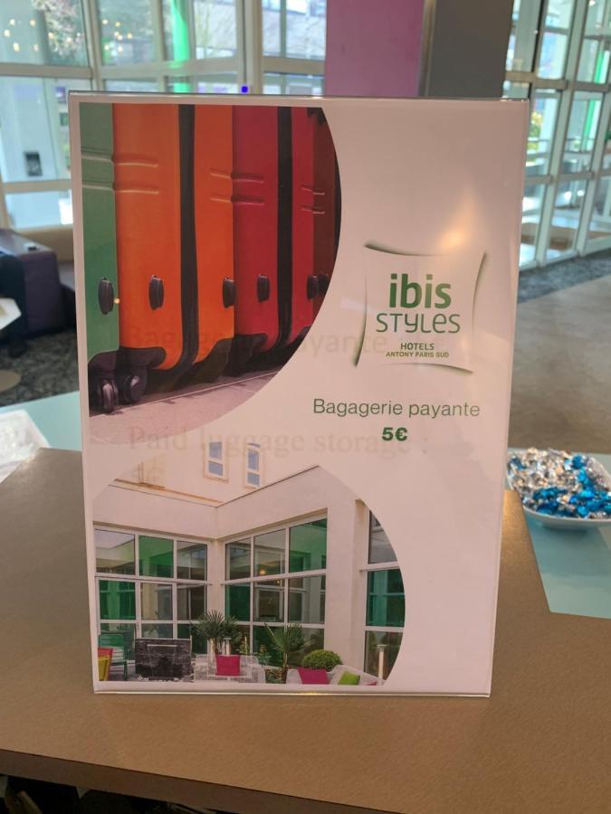 Ibis Styles Antony Paris Sud Hotell Eksteriør bilde